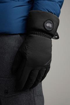 Accesorios Canada Goose Hombre México - HyBridge Guantes Negros RJ3270614